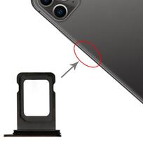 SIM Card Tray + SIM Card Tray for iPhone 11 Pro Max / 11 Pro pilka spalva