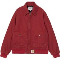 Carhartt WIP FW25 Stanton Jacket Square Woven Label Zipper Loose Fit Casual Jacket Unisex Jacket I035617-H8-06 L