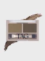 TAG Powder Brow Kit 02 Natural Brown gray