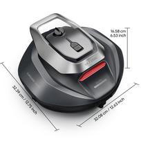 Ultenic Pooleco 10 Automatinis baseino valymo robotas, Belaidis dviejų variklių baseino siurblys antžeminiams/įkasamiems baseinams pilka spalva