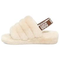 UGG Fluff Yeah Šlepetės Baltos Moteriškos 1095119-NAT 37