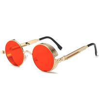 Clip On Sunglasses Men Steampunk Brand Design Women Fashion Glasses Vintage Retro Fashion Sunglasses  Uv400 As Picture