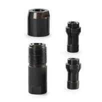 Universal Adapter for 5/8-11 Thread Angled Grinders Converting Tool Straight Grinders Featuring 3mm 6mm Collets in Carbon Steel 1