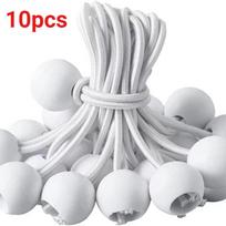 10 vnt. Elastingas palapinės tvirtinimo lynas Elastinga juosta Drobės markizės tvirtinimo lynas Išgyvenimo Lauko stovyklavimo reikmenys white