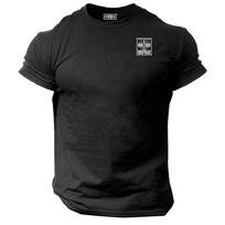 Iron Mike Tyson T Shirt Pocket Gym Clothing Training Workout Exercise Boxing Top L