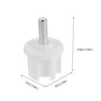 2Pcs Retractable Awning Shade Canopy Tube Adapter 60Mm Heavy Duty Frame Connectors Patio Marquee Tent Replacement Parts Outdoor