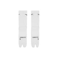 Nike Logo Print Split Toe Mid Calf Socks Unisex socks White DX1158-100 S white