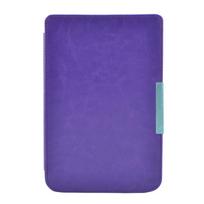 Smūgiams atsparus elektroninės knygos dėklas Kritimui atsparus galinis dangtelis Folio dangtelis skirtas Pocketbook Touch Lux 3 2/Basic 3 2 ruda