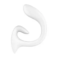 Satisfyer G for Goddess 1 White Dual Motor Silicone Personal Massager