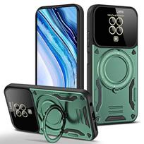 Dėklas Xiaomi Redmi Note 9 Pro, Šarvuotas dangtelis su magnetiniu laikikliu automobiliui, skirtas Xiaomi Redmi Note 9S Note9 9Pro, Apsauga kamerai, Coque For Redmi Note 9 Pro black
