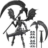 3D Spausdintas Roboto Modelis Reaper Robotas Stalo Dekoracija 13 Veiksmo Modelis Daugiašakis Judantis Robotas Manekenas Veiksmo Modelis black