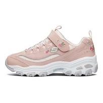 Skechers DLites Low-Top Sneakers Pink And Silver Kids sneakers 80579L-LTPK 37