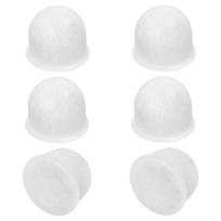 6PCS Water Filters Coffee Filter Home Coffee Brewing Filter Coffee Machines Part Suitable for WGCM100S WGCM110S WGCM120S 1 white