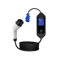 7KW 32A 1Phase Portable EV Charger Electric Car Charger EVSE Fast Charging Cable WiFi APP Bluetooth