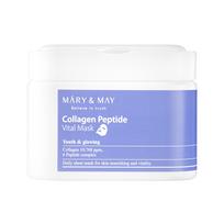 Mary&May - Collagen Peptide Vital Mask - Collagen masks with vital peptides - 30pcs
