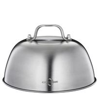 Kuchenprofi BBQ Burger Grilling Lid, Stainless Steel, Medium. 16 x 9.5 cm