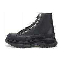 Alexander McQueen Tread Slick Odiniai Trumpi Kariniai Batai Vyriški Juodi 627206WHZ621081 41 gray