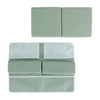 Portable Bath Mats Set for Baby Care with Elbow Pad and Storage Pocket Toy Organizers 1