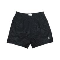 STONE ISLAND Patch Logo Swim Shorts 'Black' Men's 7415B0943-V0029 L