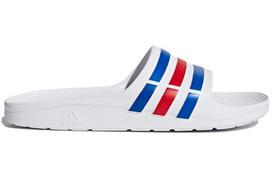Adidas Duramo šlepetės 'Baltos Mėlynos Raudonos' U43664 38 gray