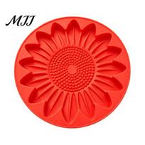 Reusable Plastic Path Maker Stepping Stone Mold, Sunflower/Butterfly/Bee/Pumpkin/Snowflake/Mushroom/Fairy Paver Molds, Concrete Garden Molds Mold for B red