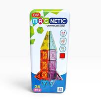 Magnetinis konstruktorius „DIY Magnetic Geometry Education“ – 26 vnt.