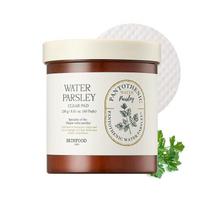 [SKINFOOD] Pantoteninis vandens petražolių skaidrus padas 250 ml 60EA white