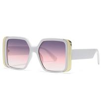 Cool Colorful Square Sunglasses Women New Brand Design Vintage Blue Green Sun Glasses For Men Unique Eyewear Shades UV400 Oculus as picture
