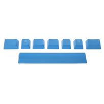 6.5U PBT Tarpo klavišo klaviatūros klavišo dangtelis Dažų sublimacija Klavišo dangtelis Suderinamas su Corsair STRAFE mechanine klaviatūra (4 Spalva) juoda