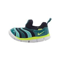 Nike Dynamo Free Low top Toddler Shoes Green Black Yellow Infant And Toddler 343938-009 26 white