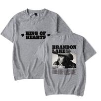Brandon Lake King of Hearts Tour Merch 2026 Tshirt Cool Print Merch Tops for Unisex and Women Streetwear S