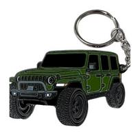 Keychain Pendant, Pickup Truck Shape Portable Keychain, Multiple Colors Great Gift for Off-Road Enthusiasts 6 black
