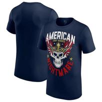 Cody Rhodes Crowned Skeleton American Wrestling Sports T-shirt 3D Printed Men's Sports Top Summer Casual Fashion Short Sleeved Clothing XXL black