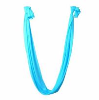 Jogos sūpynės hamakas, trapecijos diržas, anteninis šilko rinkinys anti-gravitacijos inversija, fitnesas dangaus mėlyna spalva