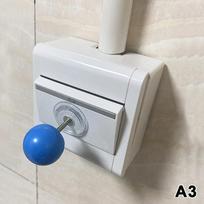Joystick Ball Switch Sticker Ball Shaped Light Switch Extender Switch Decor Ornament Home Daily Use A3