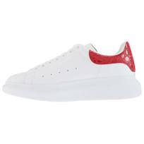 Alexander McQueen Oversized Sneaker 'White Red Crocodile' 625162WHYB89676 43.5 white