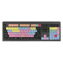 Logickeyboard ASTRA 2 USB QWERTZ klaviatūra, juoda, pilno dydžio, 104 klavišai