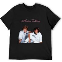 Men's Modern Talking Oversized Plain Black T-Shirts Black S įvairiaspalvis