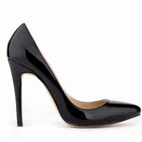 Moteriški Sexy Pumps Smailian Toe Batai Lakinės odos Suknelė Paprasti aukštakulniai Moteriški stiletai vestuviniai batai su aukštakulniais 42 didesnio dydžio 35