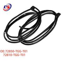 Honda Civic Door Seal Dustproof & Waterproof Rubber Strip 72850-TGG-T01, 72810-TGG-T01 72850-TGG-T01