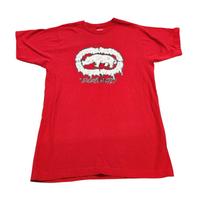 Ecko Unltd Shirt Mens Large Red Rhino Logo Graphic Tee Tagless Cotton Streetwear Unisex T-Shirt M