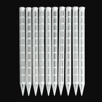 10PCS Plastic Plant Aeration Tubes Improve Soil Air Circulation Prevent Root Rot Root Ventilation Pipes balta
