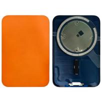 For iPhone 17 Pro Glass Battery Back Cover with MagSafe Magnet black