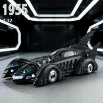 1:32 Batmobilis Iš filmo Betmenas Visada 1995 Lydinio Mastelio Automobilio Modelis Metalinis Miniatiūrinis Automobilis GarsoŠviesos Kolekcija Žaislinis Automobilis Dovanos gray