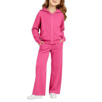 Kids Boys and Girls Hoodie Sweatshirt Set with Pants for Casual Sportswear 140