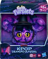 Furby KPOP DEMON HUNTERS Interaktyvus žaislas „Furblets Saja Boy Demon“, 7,6 cm
