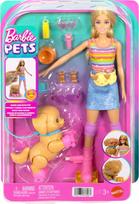 Mattel BARBIE SKATE N RUN šviesiaplaukės lėlės su riedučiais rinkinys (JMJ44)