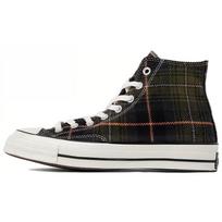 Converse 1970s Chuck Taylor Hi Vintage Fashion High Top Espadrilles Unisex Olive 42 black