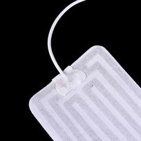 1 pora 5V žieminių šiltų pirštinių su USB maitinamais šildomais padeliais rankų šildytuvai 8*13 cm padeliai 8*13cm balta