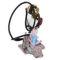 Action Aerating Diver Aquarium Decoration Exquisite Diver Fish   Ornament for Aquarium Fish black